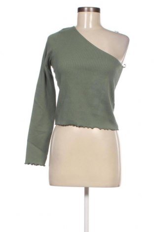 Дамска блуза Gina Tricot, Размер L, Цвят Зелен, Цена 46,00 лв.