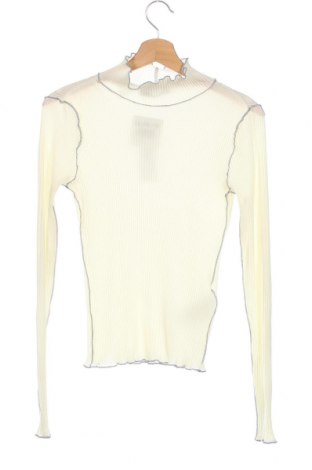 Дамска блуза Gina Tricot, Размер XS, Цвят Екрю, Цена 23,00 лв.
