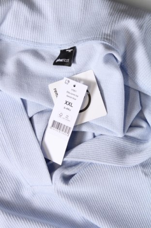 Γυναικεία μπλούζα Gina Tricot, Μέγεθος XXL, Χρώμα Μπλέ, Τιμή 4,98 €