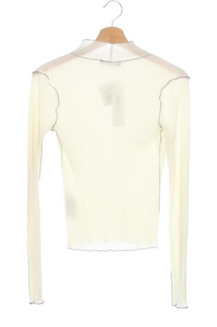 Дамска блуза Gina Tricot, Размер XXS, Цвят Екрю, Цена 6,90 лв.