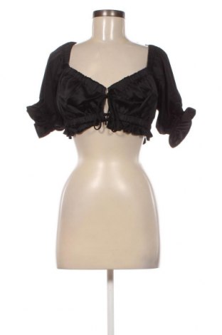 Damen Shirt Gina Tricot, Größe L, Farbe Schwarz, Preis 23,71 €