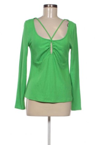 Дамска блуза H&M, Размер L, Цвят Зелен, Цена 11,40 лв.