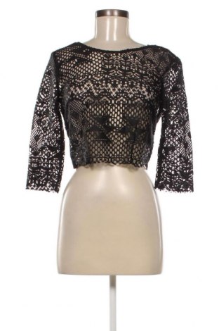 Дамска блуза H&M, Размер M, Цвят Черен, Цена 15,50 лв.