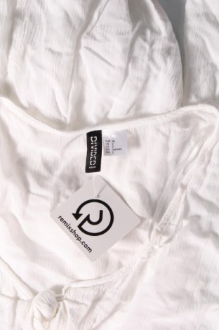 Дамска блуза H&M Divided, Размер XS, Цвят Бял, Цена 19,04 лв.