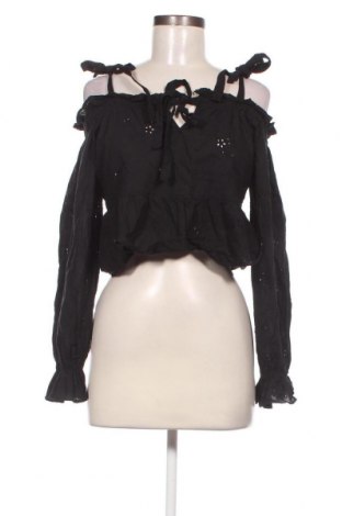 Дамска блуза H&M Divided, Размер S, Цвят Черен, Цена 9,69 лв.