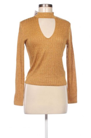 Damen Shirt H&M Divided, Größe M, Farbe Golden, Preis 6,61 €