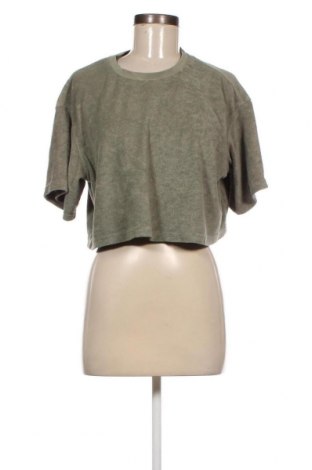 Дамска блуза H&M Divided, Размер M, Цвят Зелен, Цена 7,53 лв.