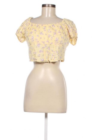 Дамска блуза Hollister, Размер L, Цвят Жълт, Цена 11,55 лв.