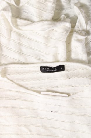Damen Shirt Jean Pascale, Größe L, Farbe Weiß, Preis 3,44 €