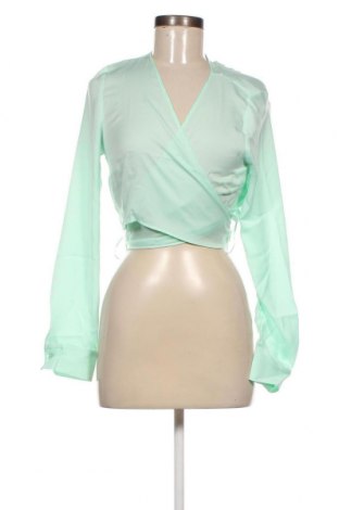 Дамска блуза Jennyfer, Размер L, Цвят Зелен, Цена 8,06 лв.
