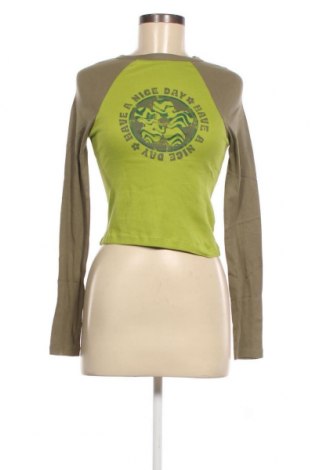 Дамска блуза Jennyfer, Размер M, Цвят Зелен, Цена 17,05 лв.