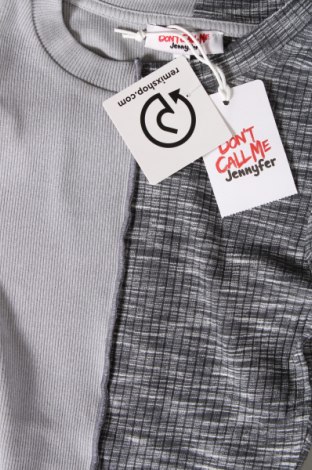 Γυναικεία μπλούζα Jennyfer, Μέγεθος XXS, Χρώμα Γκρί, Τιμή 6,23 €