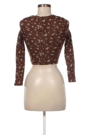 Γυναικεία μπλούζα Jennyfer, Μέγεθος XXS, Χρώμα Καφέ, Τιμή 7,19 €
