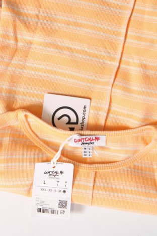 Дамска блуза Jennyfer, Размер L, Цвят Оранжев, Цена 6,20 лв.