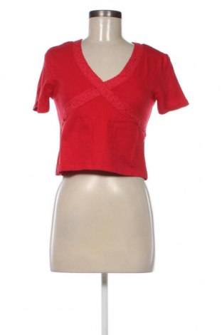 Дамска блуза Jennyfer, Размер L, Цвят Червен, Цена 4,65 лв.