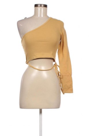 Дамска блуза Jennyfer, Размер S, Цвят Бежов, Цена 7,44 лв.