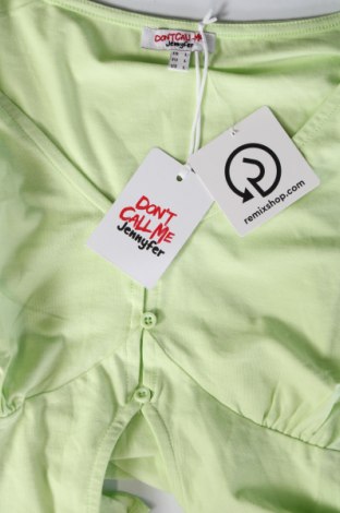 Дамска блуза Jennyfer, Размер L, Цвят Зелен, Цена 10,23 лв.