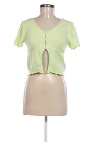 Дамска блуза Jennyfer, Размер L, Цвят Зелен, Цена 15,50 лв.