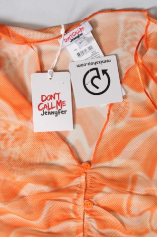 Damen Shirt Jennyfer, Größe XXS, Farbe Orange, Preis 2,40 €