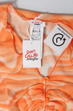 Damen Shirt Jennyfer, Größe L, Farbe Orange, Preis 2,40 €
