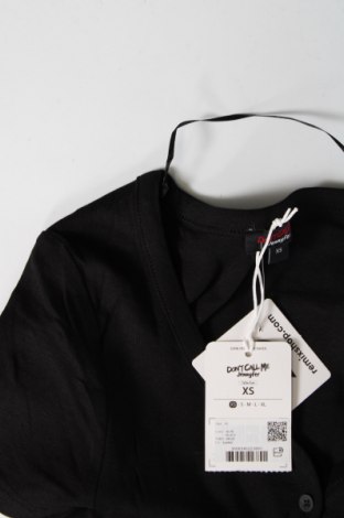 Γυναικεία μπλούζα Jennyfer, Μέγεθος XS, Χρώμα Μαύρο, Τιμή 7,35 €