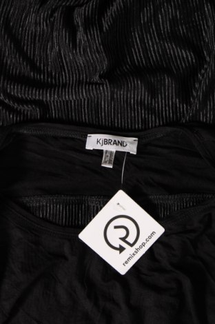 Γυναικεία μπλούζα KJ Brand, Μέγεθος XXL, Χρώμα Μαύρο, Τιμή 8,11 €
