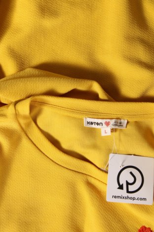 Дамска блуза Koton, Размер L, Цвят Жълт, Цена 22,23 лв.