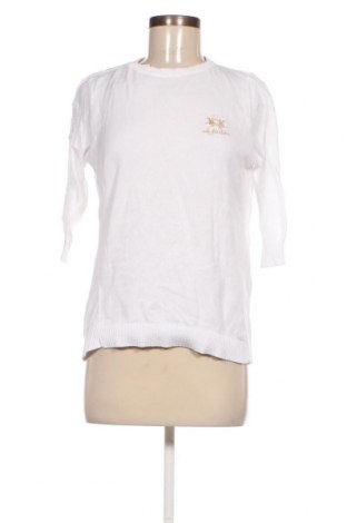 Γυναικεία μπλούζα La Martina, Μέγεθος M, Χρώμα Λευκό, Τιμή 23,94 €