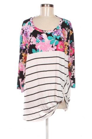 Дамска блуза Lovely J, Размер 3XL, Цвят Многоцветен, Цена 11,40 лв.