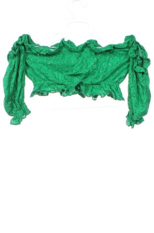 Дамска блуза Mayo Chix, Размер XS, Цвят Зелен, Цена 12,15 лв.