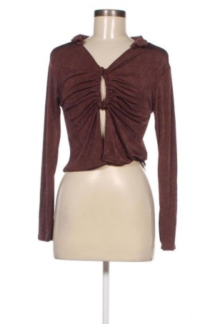 Γυναικεία μπλούζα Missguided, Μέγεθος XL, Χρώμα Καφέ, Τιμή 5,27 €