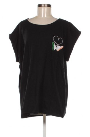 Γυναικεία μπλούζα Mister Tee, Μέγεθος XXL, Χρώμα Μαύρο, Τιμή 9,92 €