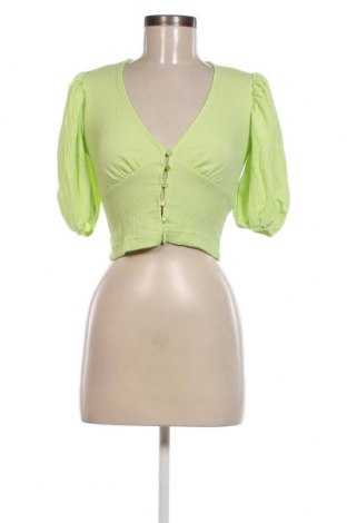 Γυναικεία μπλούζα Monki, Μέγεθος XS, Χρώμα Πράσινο, Τιμή 12,37 €