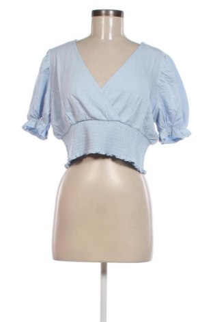 Damen Shirt Monki, Größe L, Farbe Blau, Preis 2,47 €