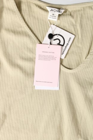Γυναικεία μπλούζα Monki, Μέγεθος XL, Χρώμα Πράσινο, Τιμή 5,23 €