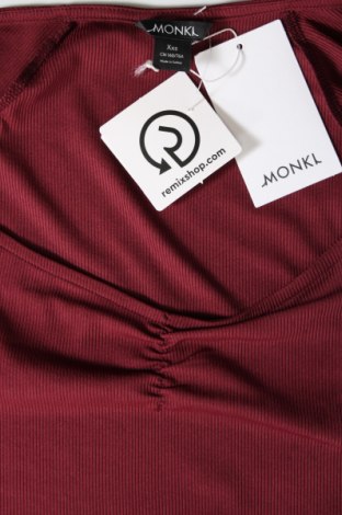 Damen Shirt Monki, Größe XXS, Farbe Rot, Preis 8,97 €