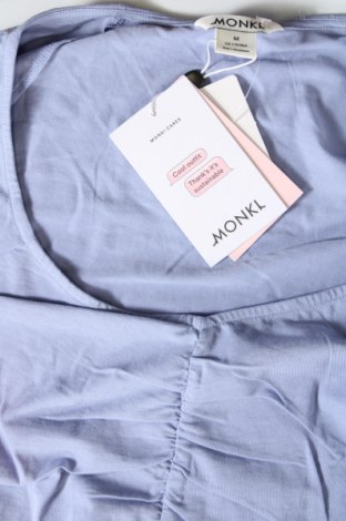 Damen Shirt Monki, Größe M, Farbe Blau, Preis 14,95 €