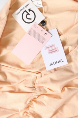 Γυναικεία μπλούζα Monki, Μέγεθος L, Χρώμα Πορτοκαλί, Τιμή 7,33 €