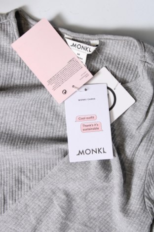 Γυναικεία μπλούζα Monki, Μέγεθος M, Χρώμα Γκρί, Τιμή 2,99 €
