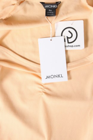 Γυναικεία μπλούζα Monki, Μέγεθος XXS, Χρώμα Πορτοκαλί, Τιμή 14,95 €