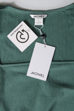 Bluză de femei Monki, Mărime L, Culoare Verde, Preț 95,39 Lei