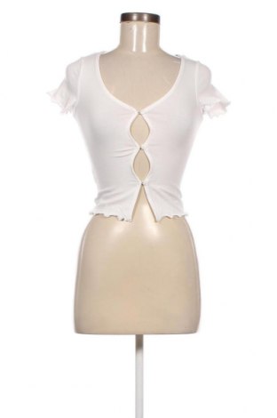 Damen Shirt Monki, Größe XS, Farbe Weiß, Preis 5,94 €