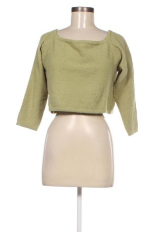 Γυναικεία μπλούζα Monki, Μέγεθος XL, Χρώμα Πράσινο, Τιμή 4,63 €