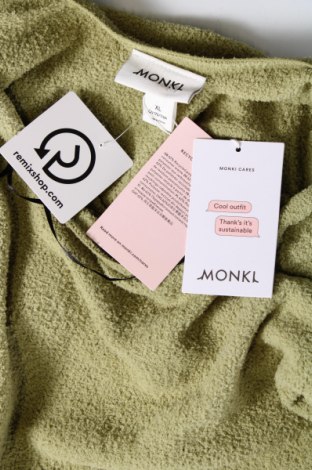 Γυναικεία μπλούζα Monki, Μέγεθος XL, Χρώμα Πράσινο, Τιμή 2,24 €
