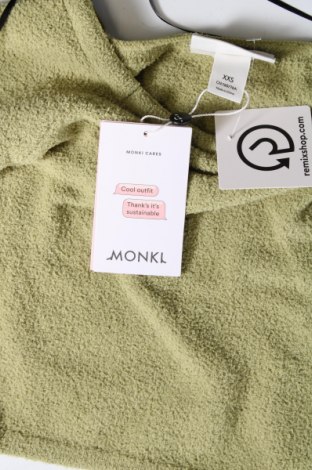 Damen Shirt Monki, Größe XXS, Farbe Grün, Preis 6,13 €