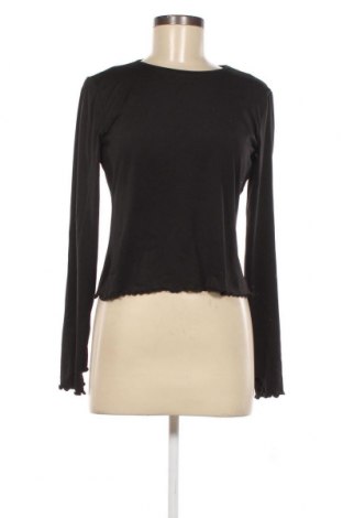 Γυναικεία μπλούζα Monki, Μέγεθος L, Χρώμα Μαύρο, Τιμή 3,62 €
