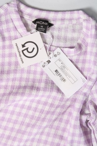 Damen Shirt Monki, Größe XS, Farbe Mehrfarbig, Preis € 6,19