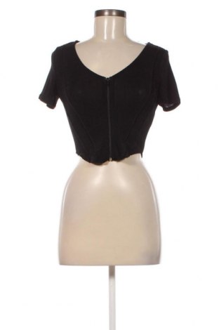 Damen Shirt Monki, Größe XS, Farbe Schwarz, Preis € 12,37