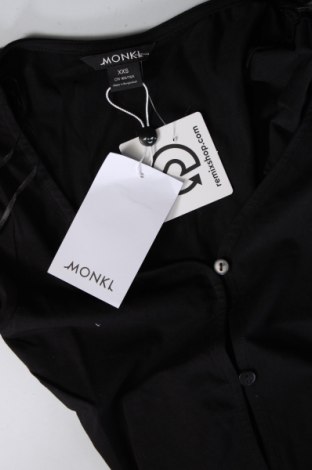 Damen Shirt Monki, Größe XXS, Farbe Schwarz, Preis 12,37 €