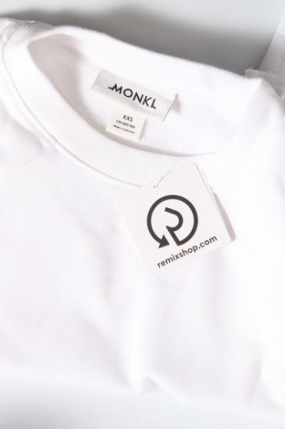 Γυναικεία μπλούζα Monki, Μέγεθος XXS, Χρώμα Λευκό, Τιμή 2,24 €